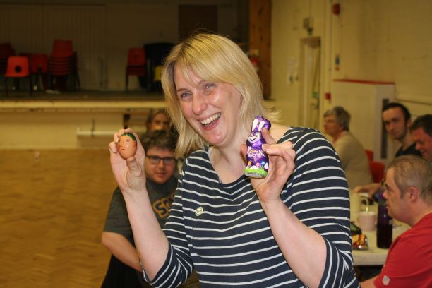 Hannah and the winning egg